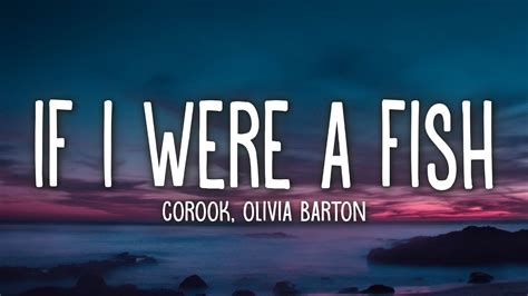 if i were a fish lyrics|olivia barton singer.